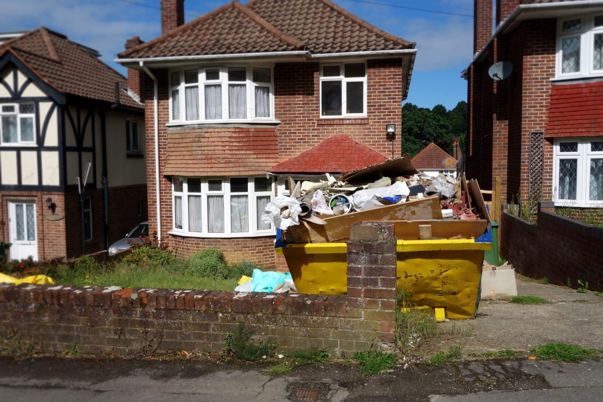 Demolition Skip Filling Scaled